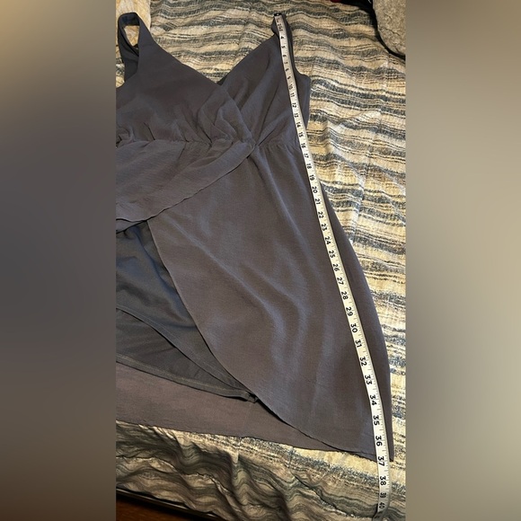 H&M Chic Gray Sleeveless Midi Dress - Picture 8 of 9